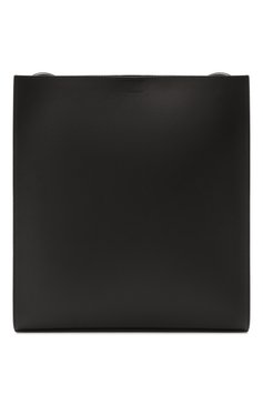 Мужская сумка tangle medium JIL SANDER черного цвета, арт. J25WG0002-P5995 | Фото 1 (Материал: Натуральная кожа; Размер: medium; Ремень/цепочка: На ремешке)