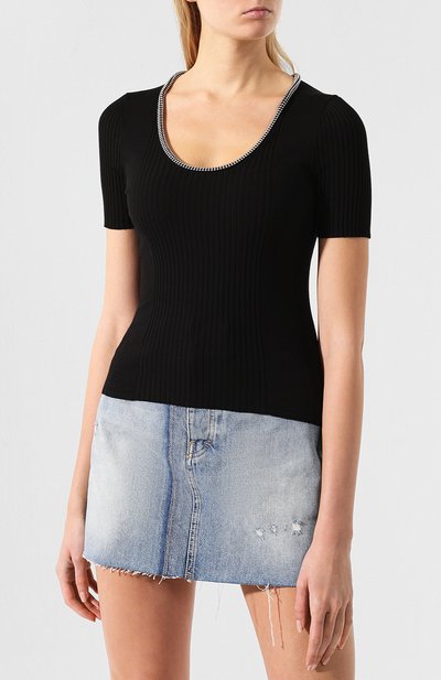 Хлопковый топ ALEXANDER WANG, арт. 1K191114M3, фото 3