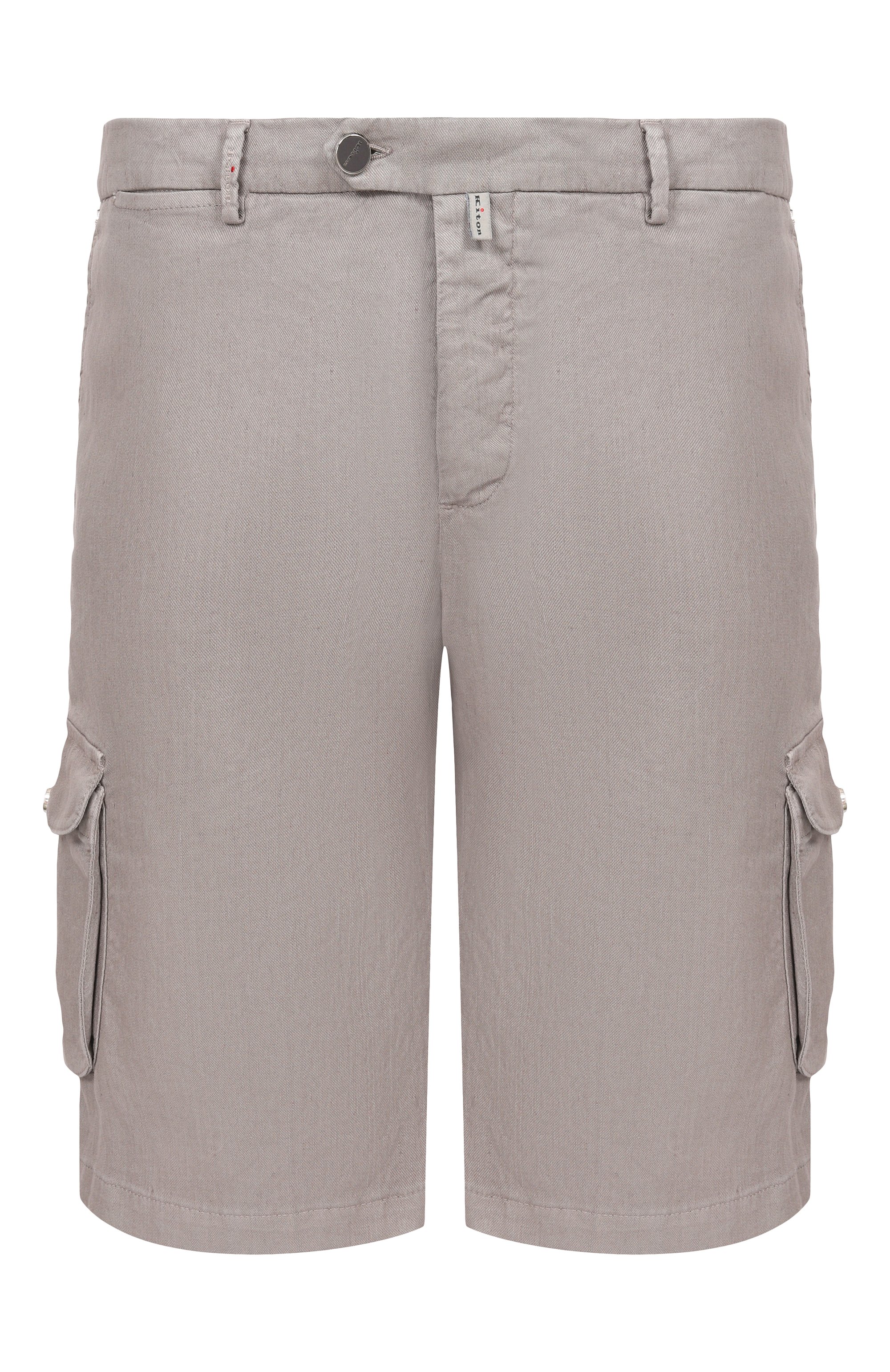 Шорты изо льна и хлопка KITON, арт. UFPPBK0603H, фото 1