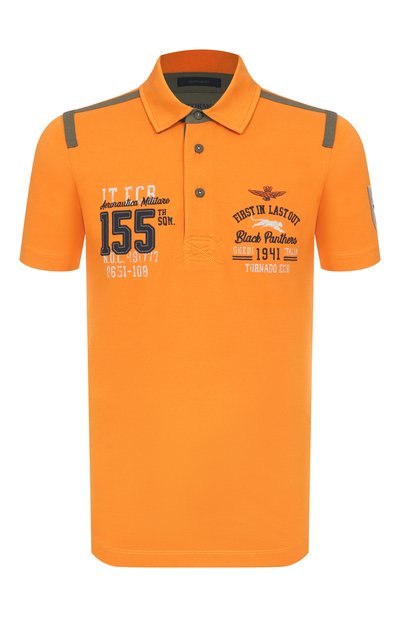 Мужское хлопковое поло AERONAUTICA MILITARE, арт. 251P01860P173