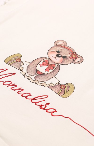 Одеяло с принтом и оборками MONNALISA, арт. 350000S8, фото 3