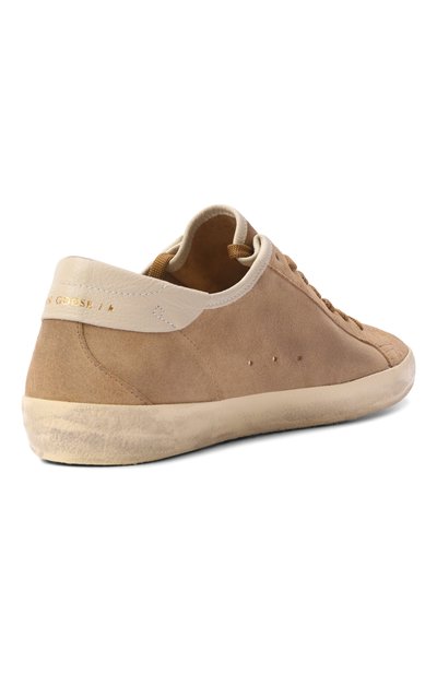 Замшевые кеды super-star GOLDEN GOOSE DELUXE BRAND, арт. GMF01077.F008593, фото 4