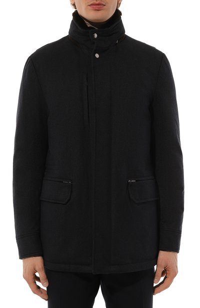 Куртка bernier-fur-ild с воротником из нутрии MOORER, арт. BERNIER/FUR-ILD, фото 3