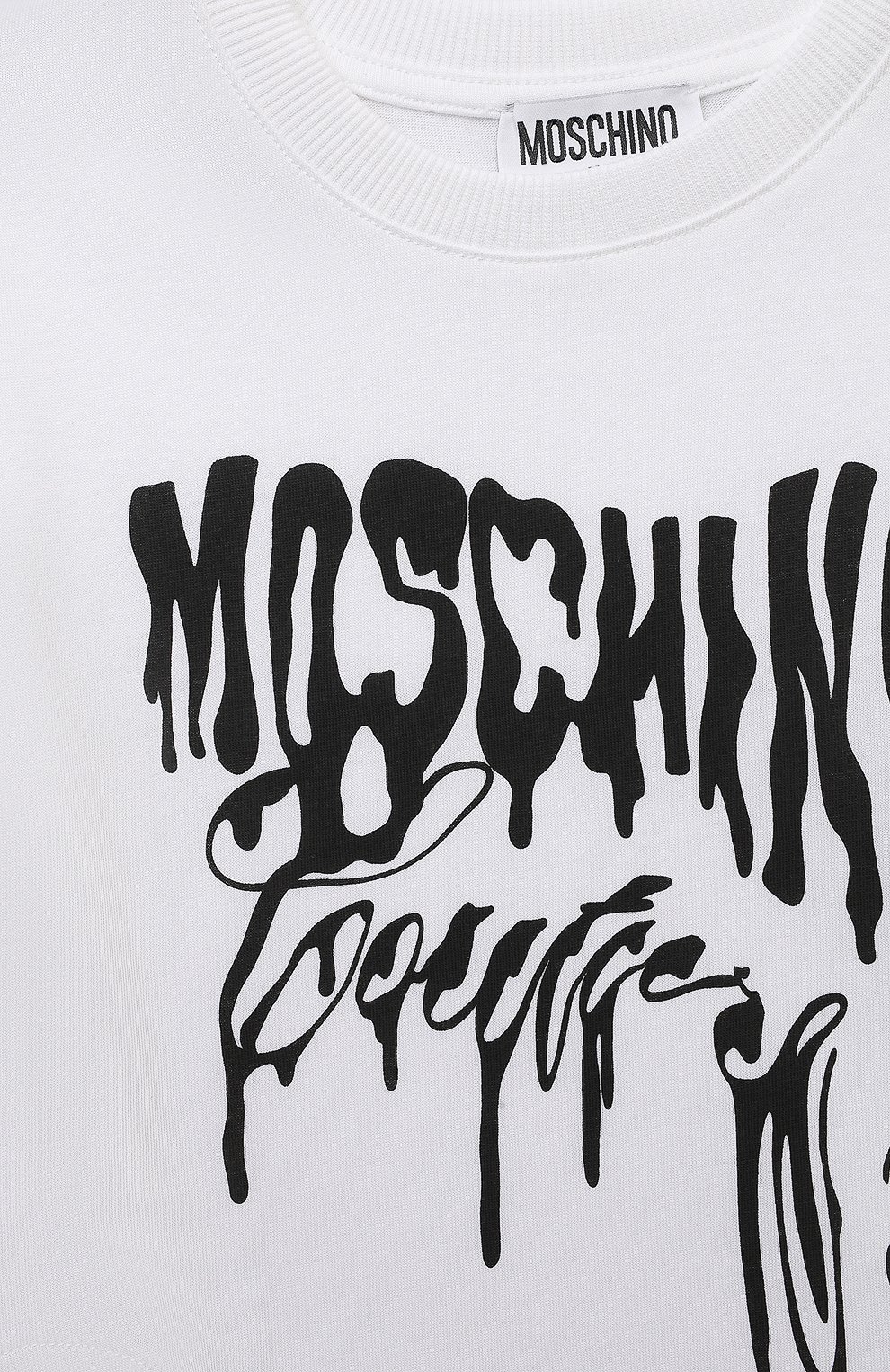 Хлопковая футболка MOSCHINO, арт. HDM057/LAA20/4A-8A, фото 3