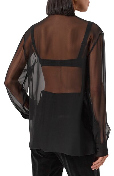 Шелковая блузка DOLCE & GABBANA, арт. F5S81T/FU1AT, фото 4