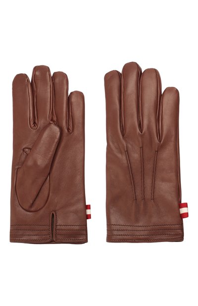 Кожаные перчатки BALLY, арт. M9P0027L-1S016/370, фото 2