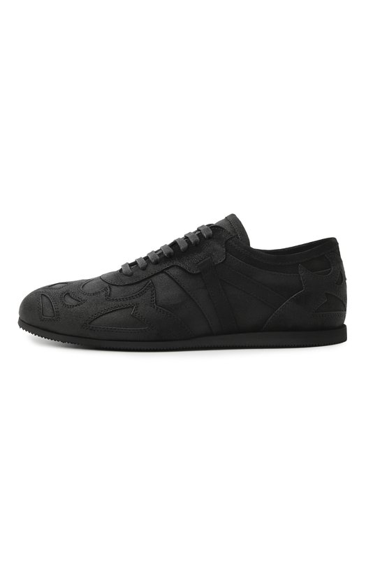Замшевые кеды Milton Ann Demeulemeester B0013324/LT147 Чёрный  B0013324/LT147 Фото 4