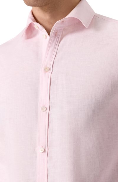 Рубашка изо льна и хлопка ZIMMERLI, арт. 23202, фото 5