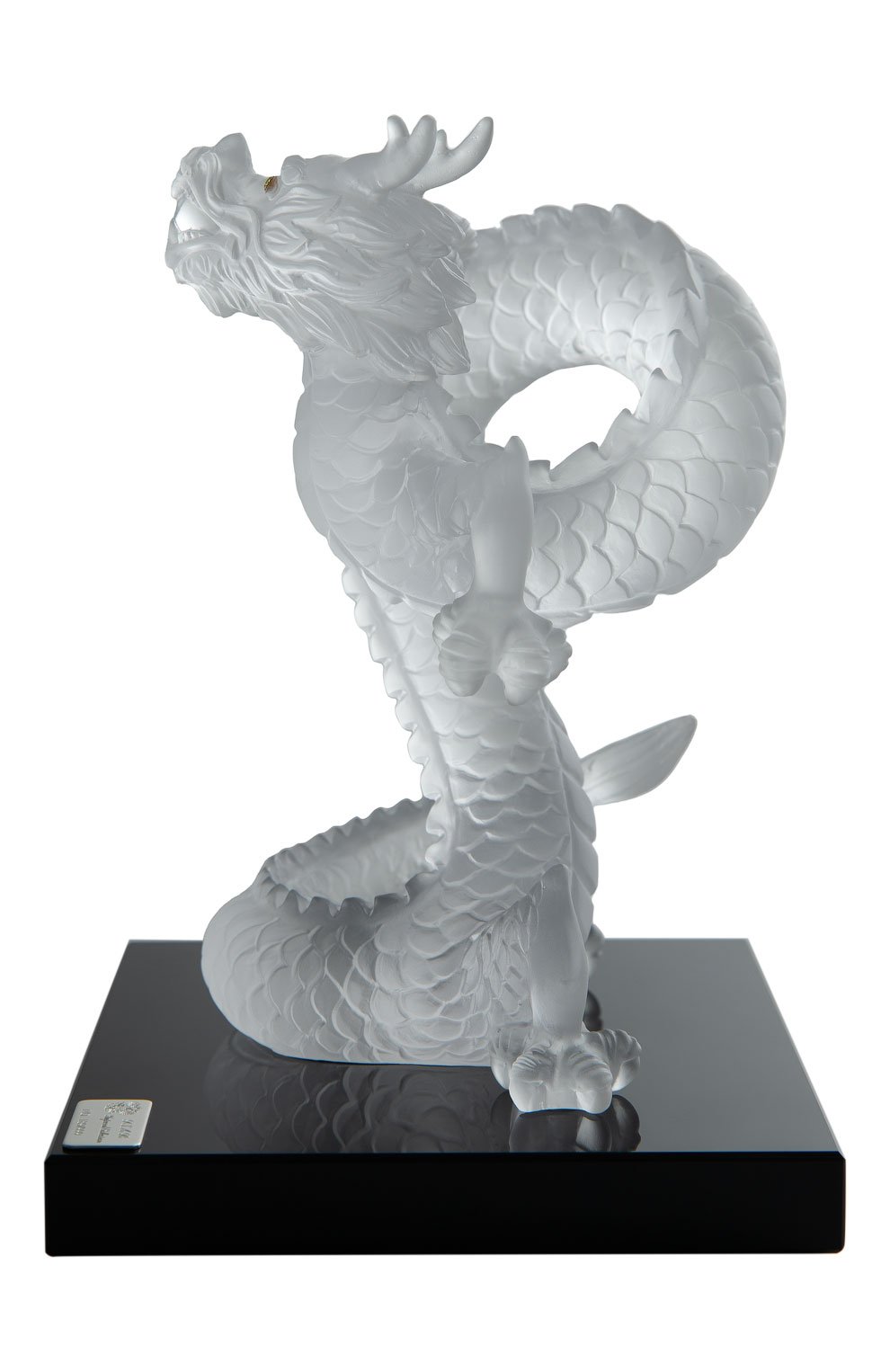 Скульптура танцующий дракон TSAR прозрачного цвета по цене 154000 руб., арт. 867001, фото 2 Скульптура танцующий дракон TSAR, арт. 867001, фото 2