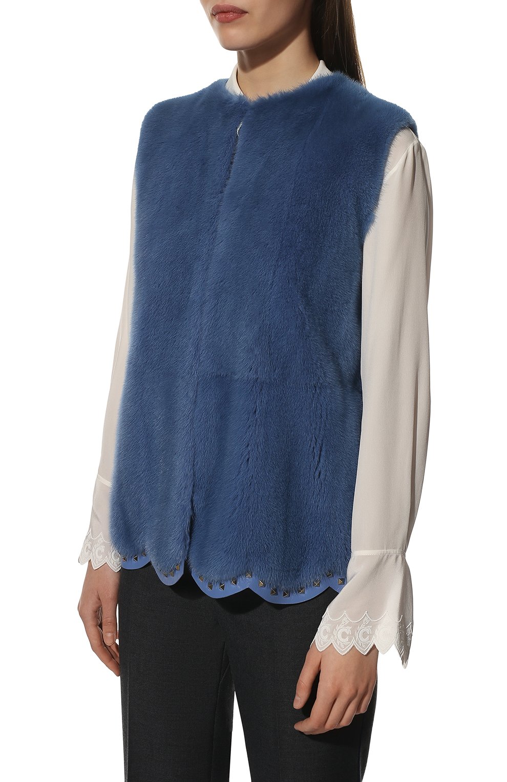 Жилет из меха норки VALENTINO, арт. UF3FCA101DF, фото 3