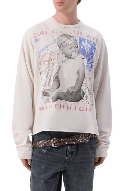 Хлопковый лонгслив ENFANTS RICHES DEPRIMES, арт. 010-892/C0TT0N, фото 3