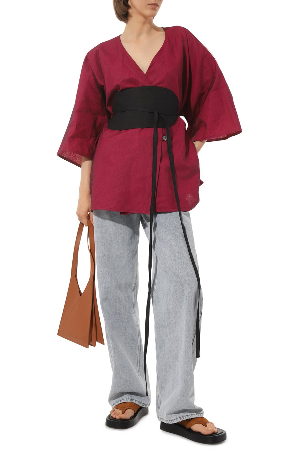 Жакет-кимоно изо льна и хлопка MIDGARD PARIS, арт. B4703, фото 2