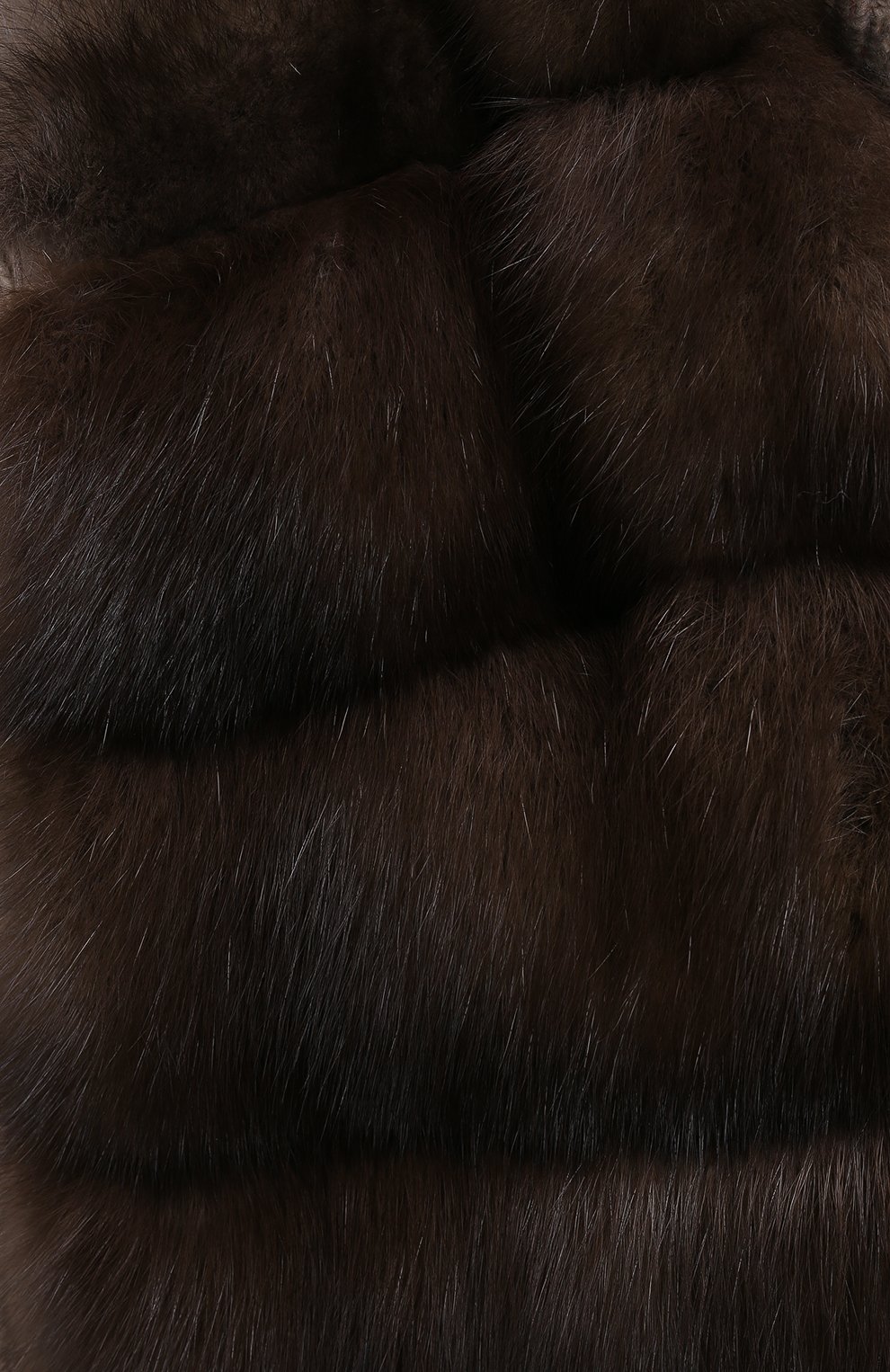 Жилет с меховой отделкой MANZONI24, арт. 20M769-ZDB1/GRAFITE/TAUPE/48-52, фото 6