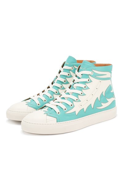 Кожаные кеды gemma RALPH LAUREN, арт. 800765214, фото 1