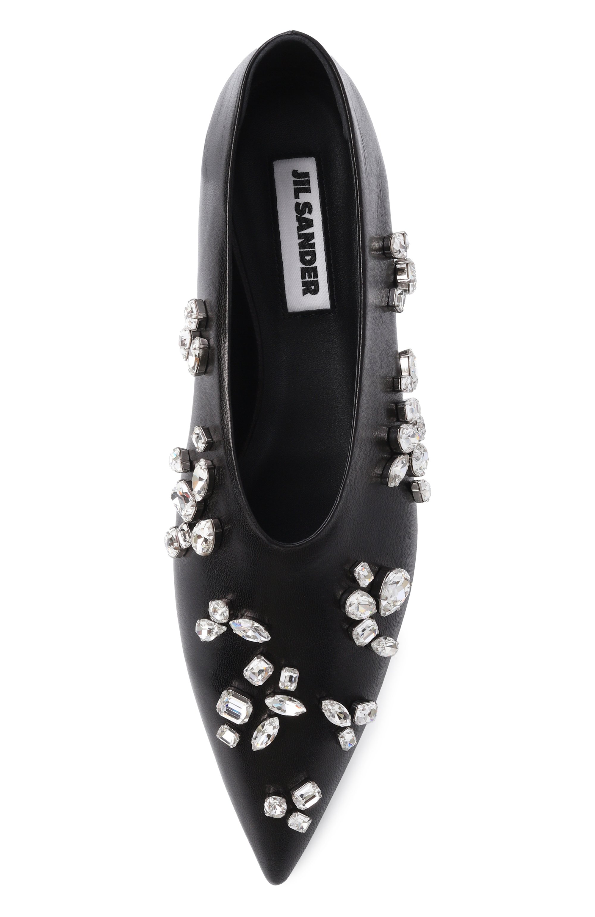 Кожаные балетки JIL SANDER, арт. J15WZ0036/P7588, фото 6