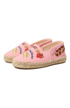 Текстильные эспадрильи DOLCE & GABBANA, арт. D11128/AR368/24-28, фото 1