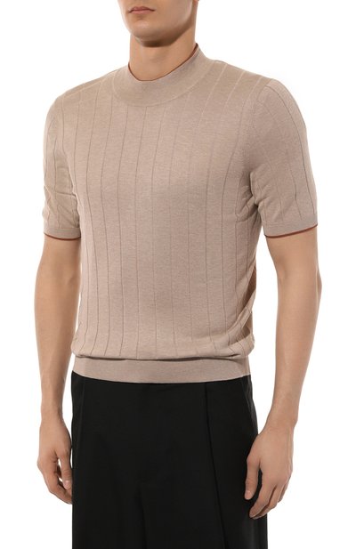 Шелковый джемпер ANDREA CAMPAGNA, арт. 43107/23510, фото 3