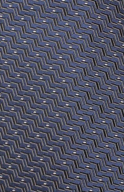 Шелковый галстук LANVIN темно-синего цвета по цене 13300 руб., арт. 2158/TIE, фото 3 Шелковый галстук LANVIN, арт. 2158/TIE, фото 3