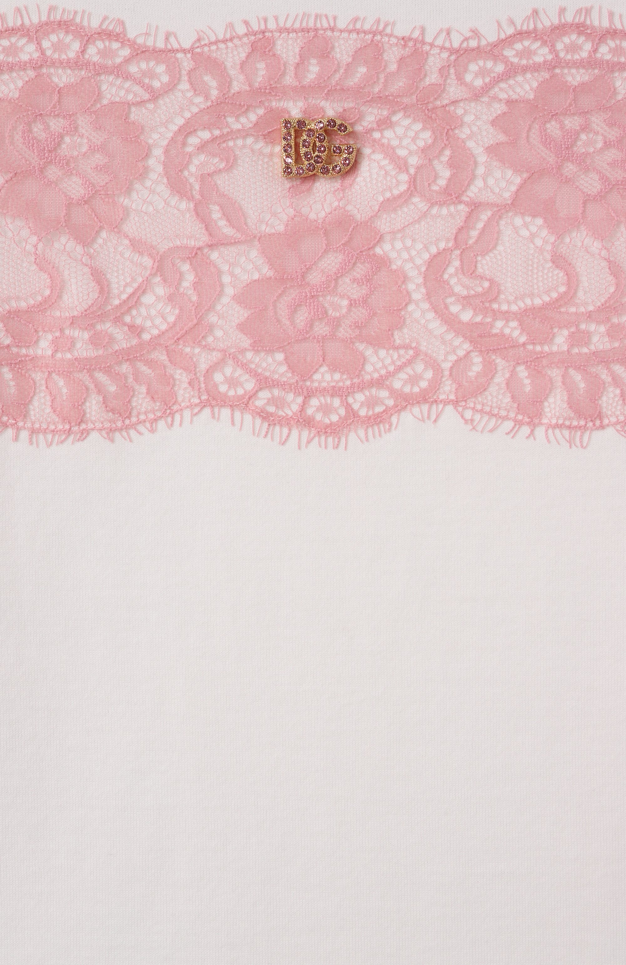 Хлопковая футболка DOLCE & GABBANA, арт. L5JTNJ/G707P/8-14, фото 3