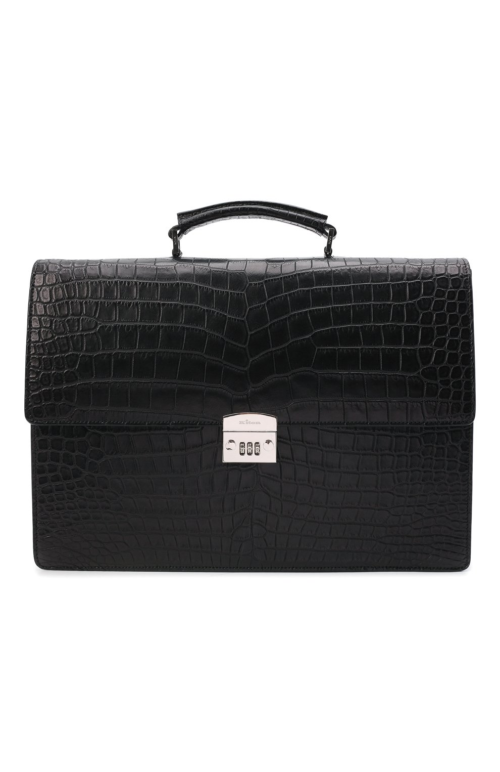 Портфель из кожи крокодила KITON, арт. UBWALLN00730/CP0R, фото 1