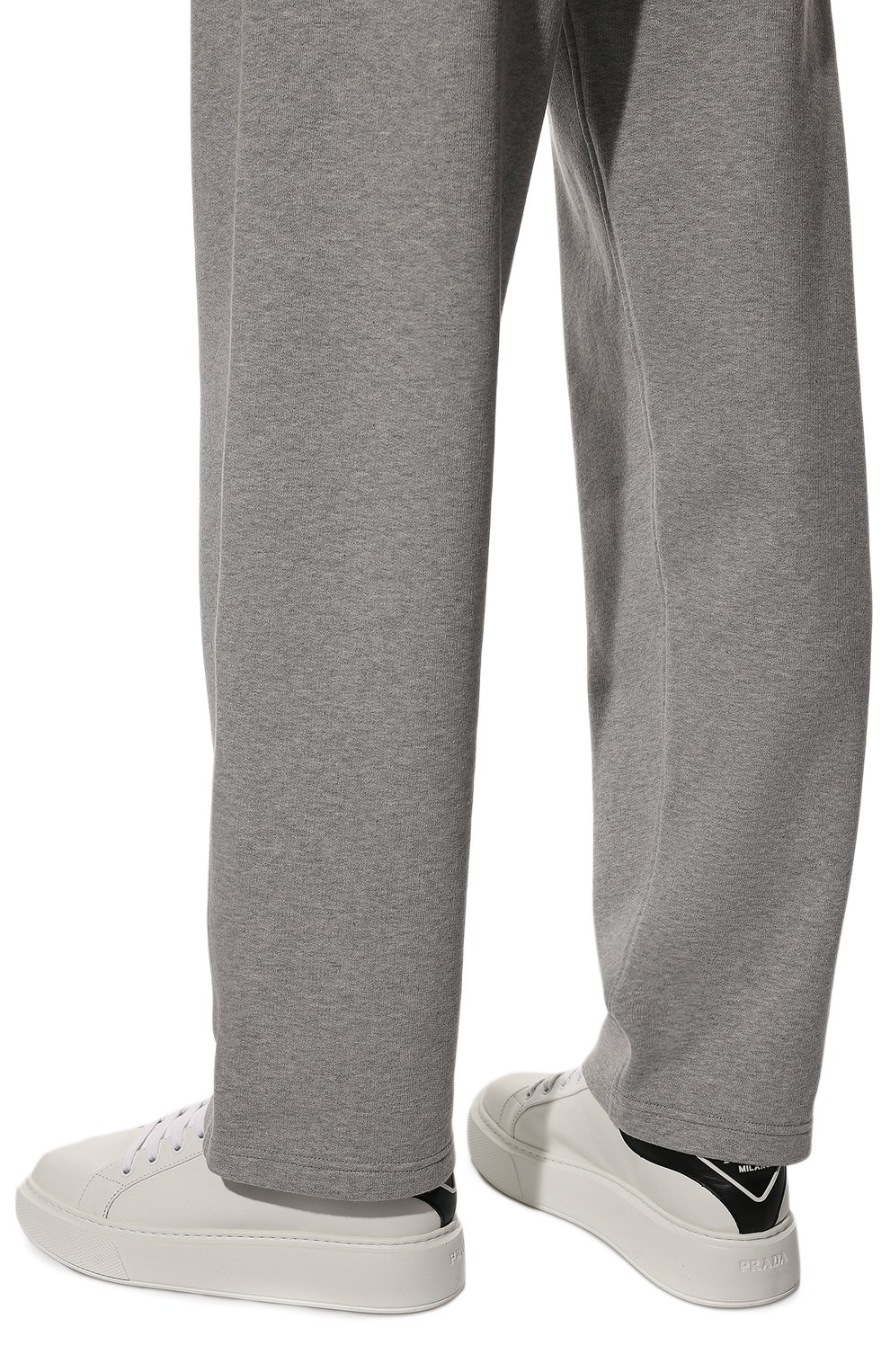 Кожаные кеды PRADA, арт. 1E452M-3AVF-F0964-045, фото 3