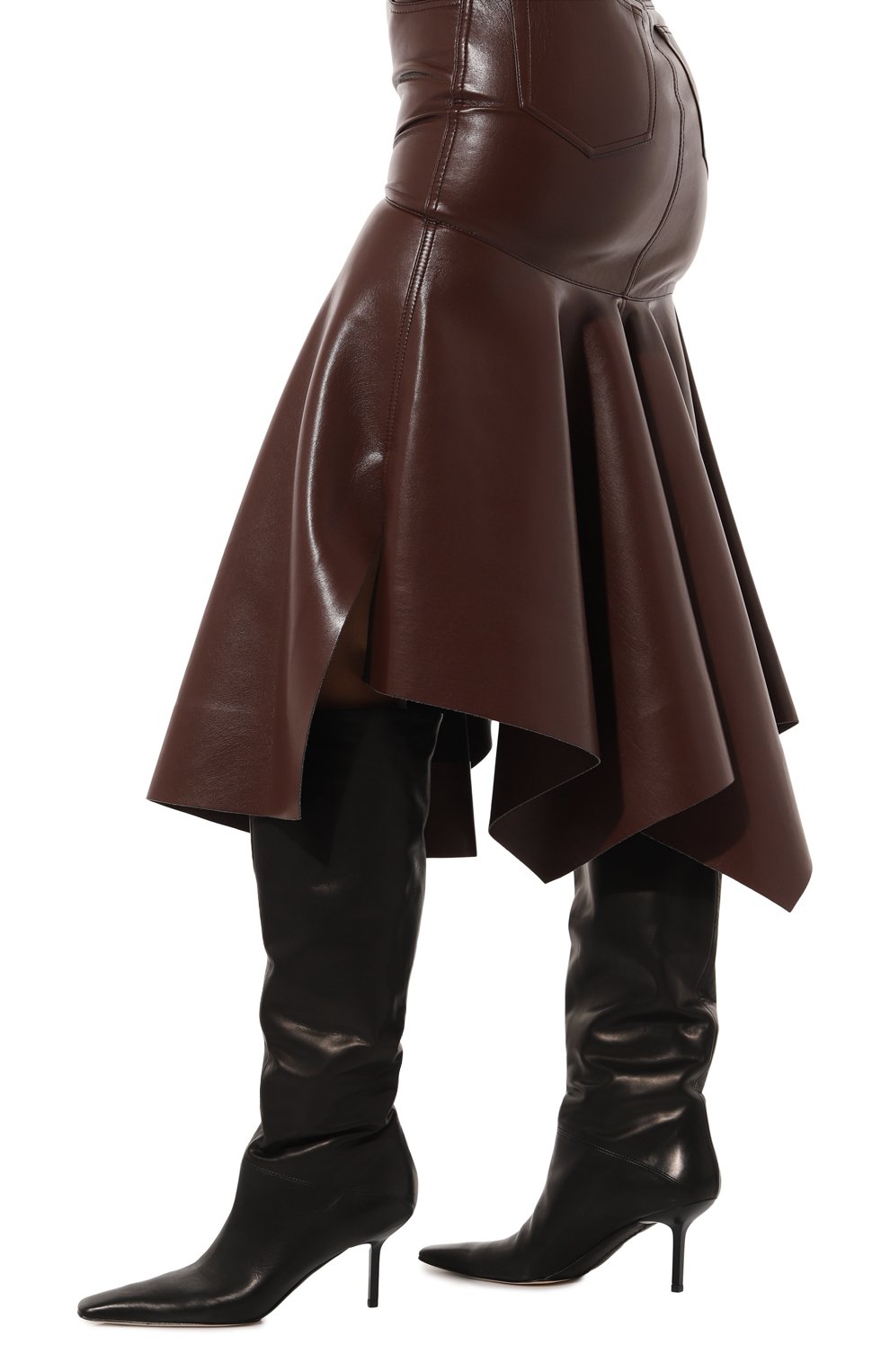 Кожаные сапоги orsola 75 ARMARIUM, арт. ARMFWSC04NA02002, фото 3