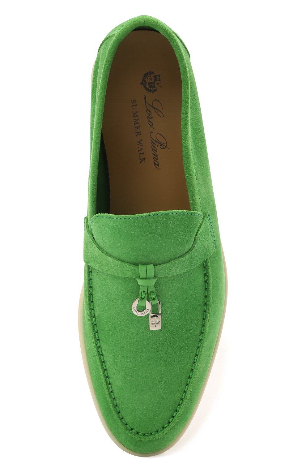 Замшевые лоферы summer charms walk LORO PIANA, арт. FAE5444, фото 6