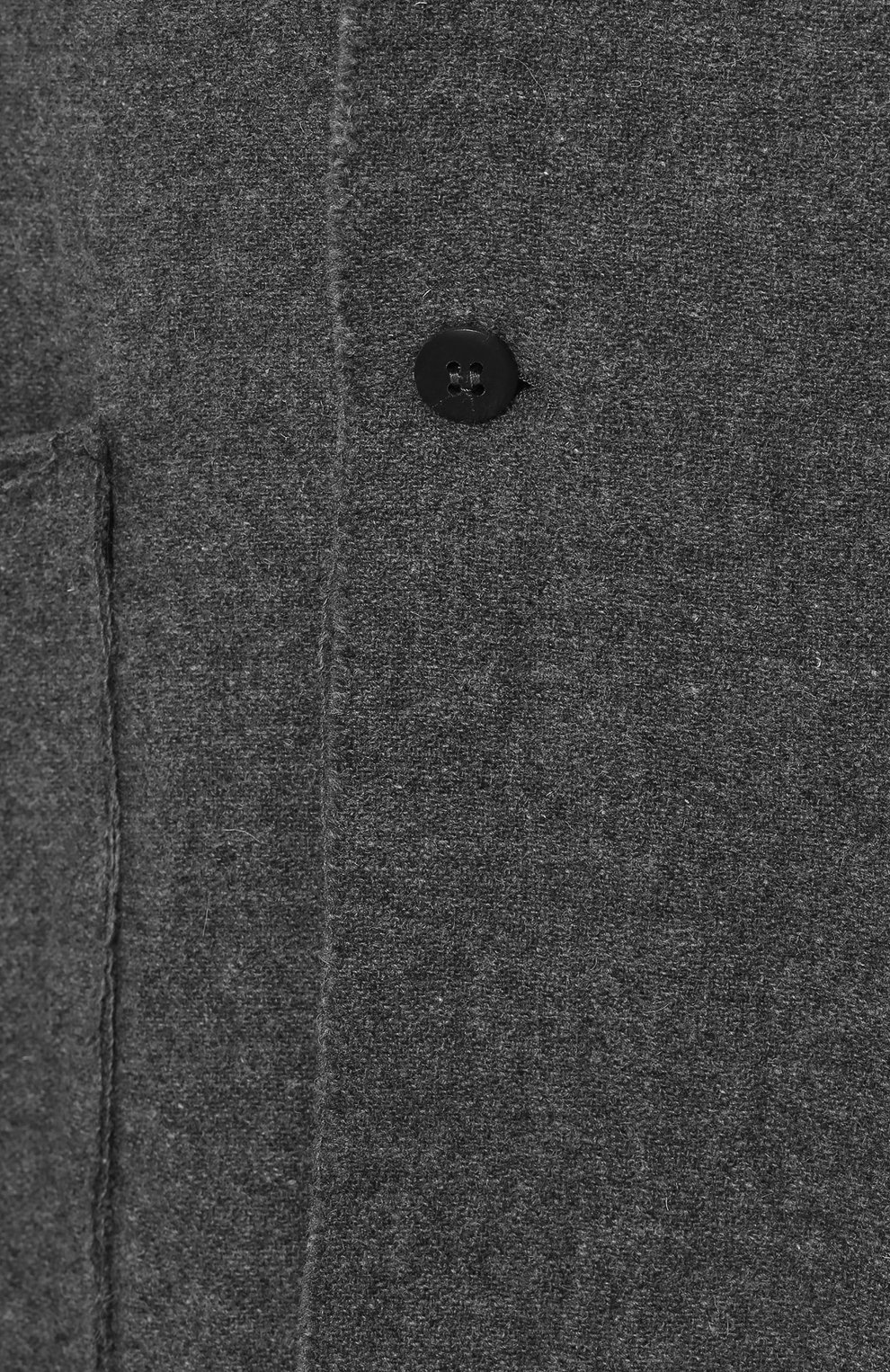 Однобортное шерстяное пальто с шалевым воротником POEME BOHEMIEN, арт. CP-20 N/W-500, фото 5