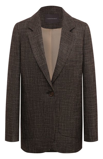 Женский жакет из шерсти и вискозы LORENA ANTONIAZZI, арт. A2405GA02A/4653