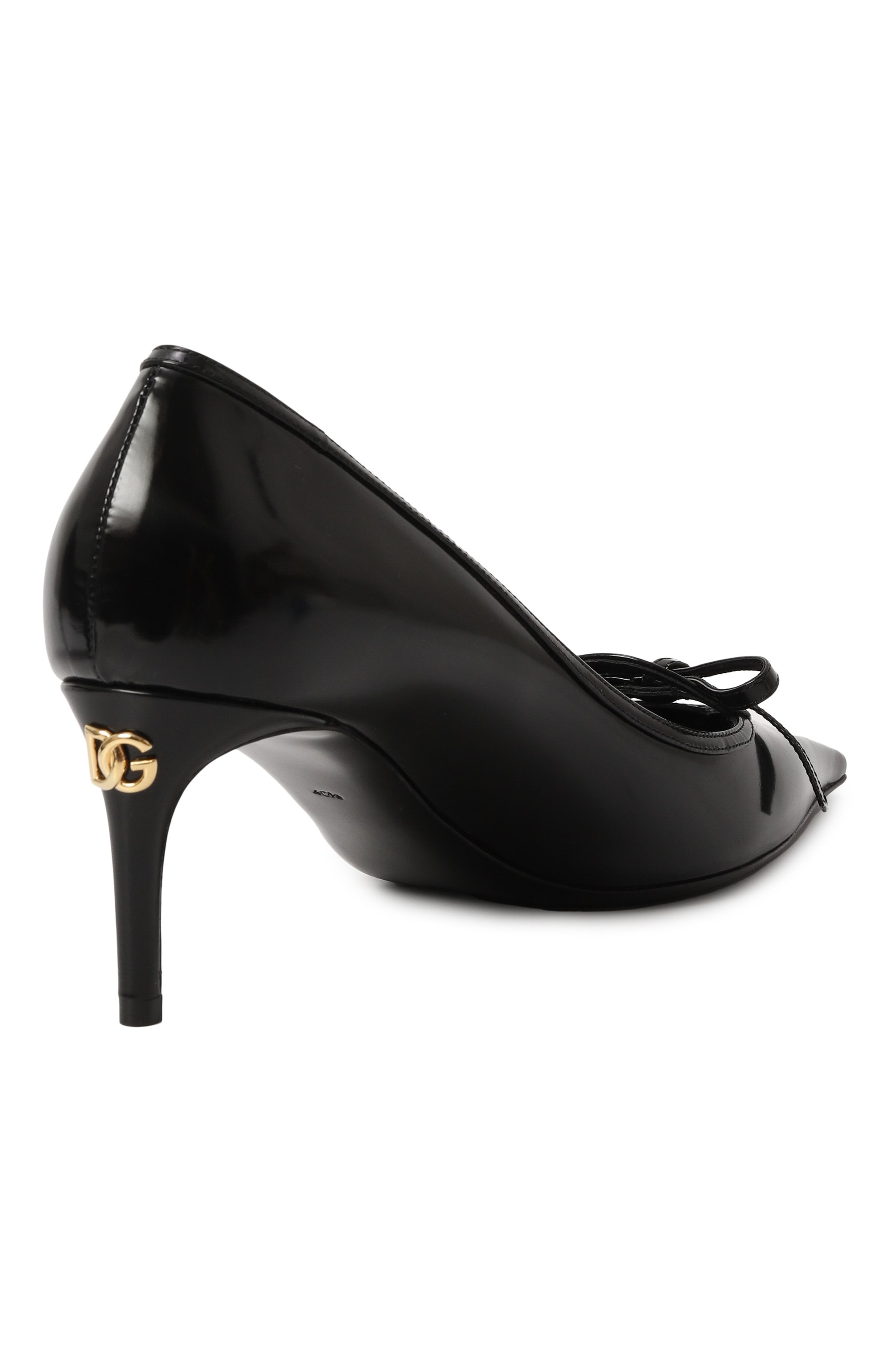 Кожаные туфли DOLCE & GABBANA, арт. CD1855/A1037, фото 5