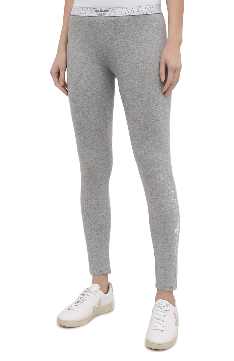 Хлопковые легинсы EMPORIO ARMANI, арт. 164162/1P227, фото 3