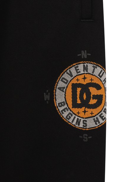 Хлопковые джоггеры DOLCE & GABBANA, арт. L4JPFE/G7PIU/2-6, фото 3