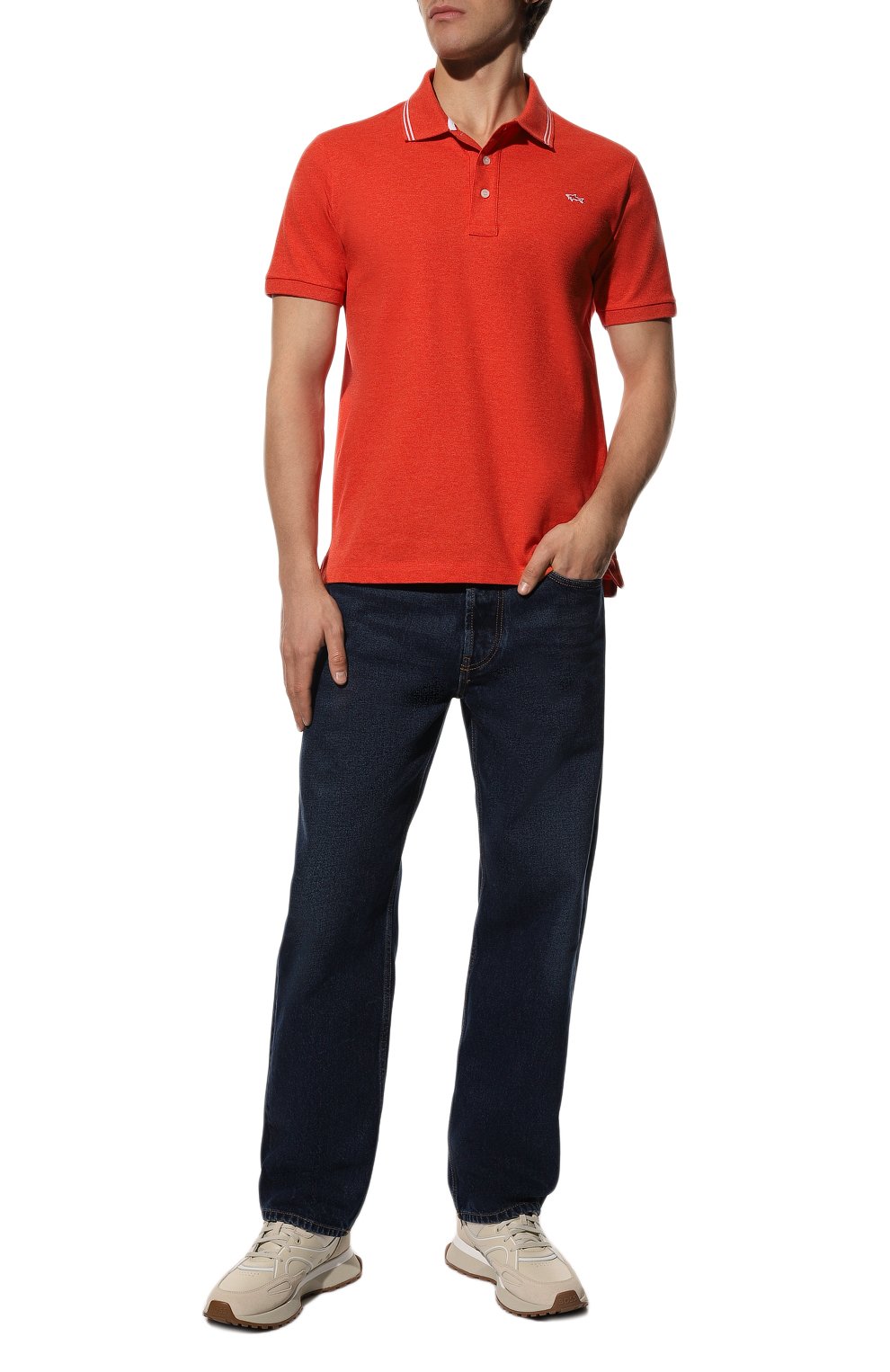 Хлопковое поло PAUL&SHARK, арт. 23411248/3XL-6XL, фото 2