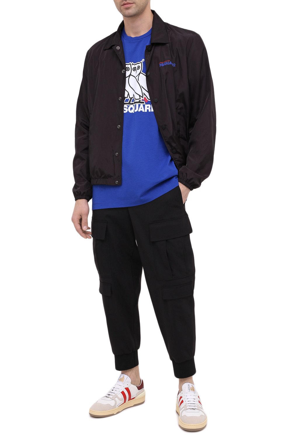 Хлопковая футболка d2 x ovo DSQUARED2, арт. S74GD0765/S23009, фото 2