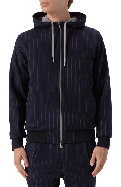 Толстовка из шерсти и хлопка CAPOBIANCO, арт. 19M402.IB00./56, фото 3