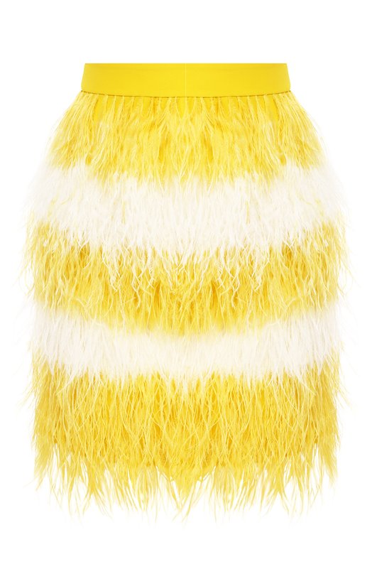 Юбка с перьями MSGM