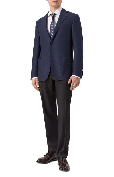 Пиджак изо льна и шерсти CORNELIANI, арт. 27XG67/2716941, фото 2