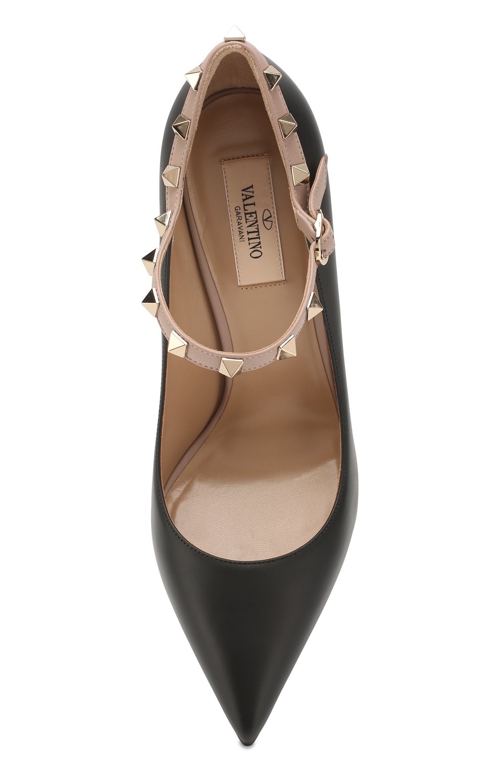 Кожаные туфли rockstud VALENTINO, арт. TW2S0T04/V0D, фото 5