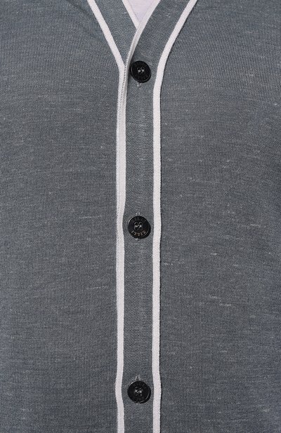 Кардиган из шерсти и шелка ZILLI, арт. KCA003M0345VHEM00, фото 5