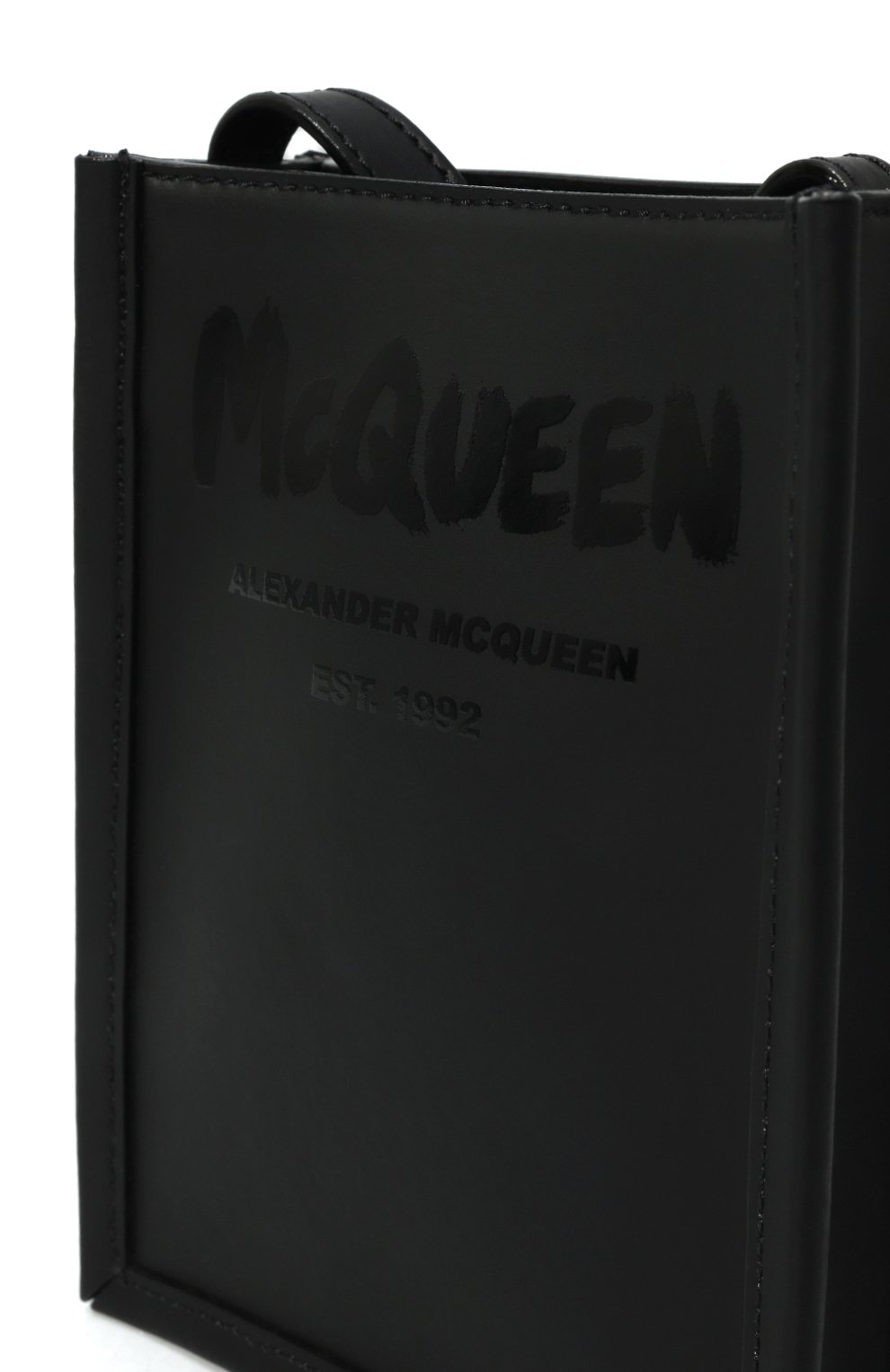 Кожаная сумка ALEXANDER MCQUEEN, арт. 668592 1AAHD, фото 3