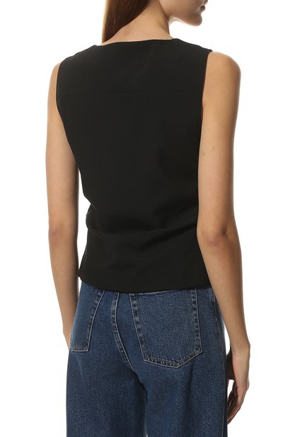 Ш ерстяной жилет JACQUEMUS, арт. 221T0003-1013, фото 4