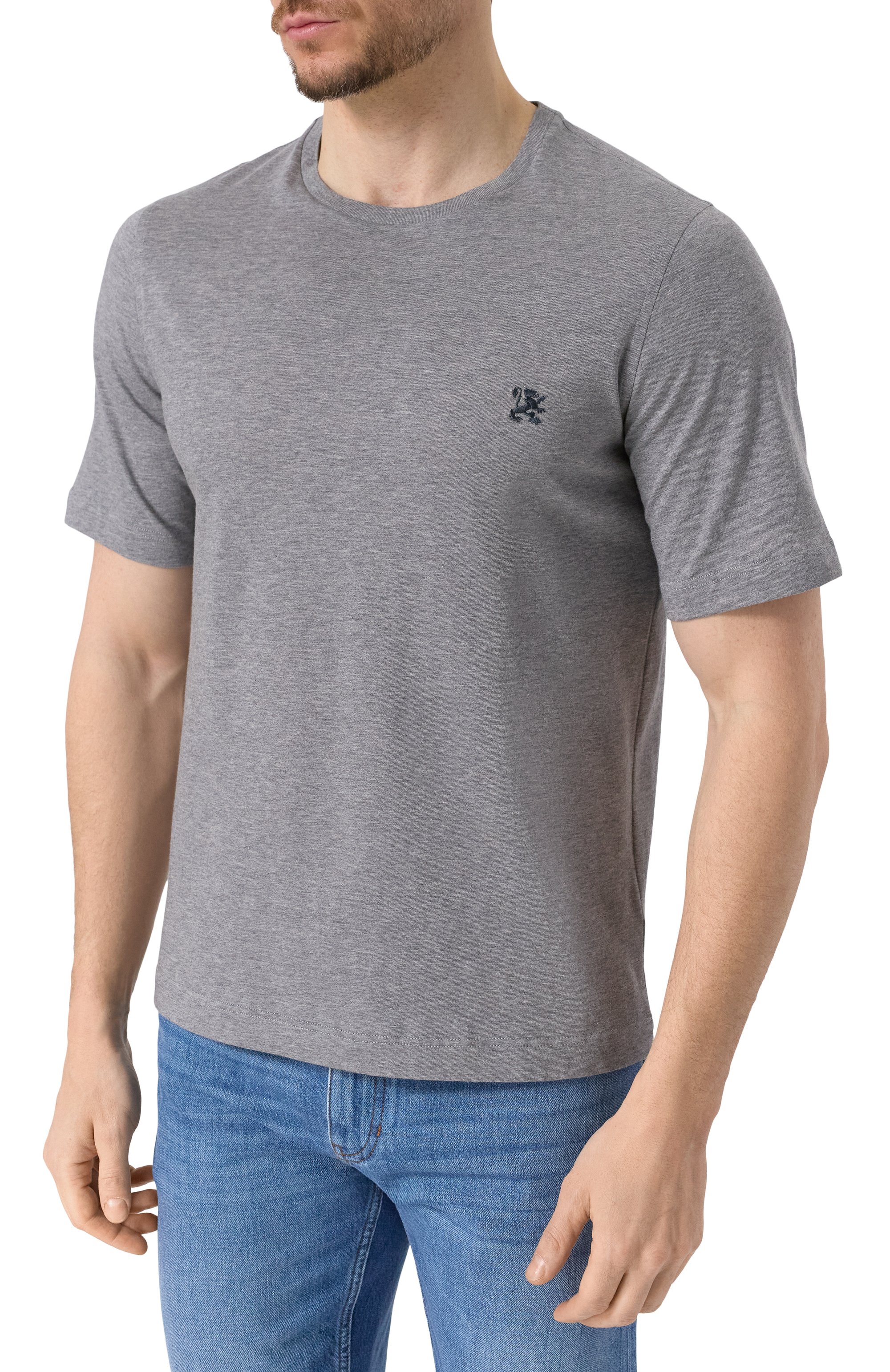 Хлопковая футболка ZILLI, арт. TSR02AM0100VLE000, фото 3