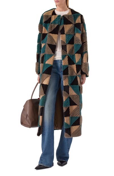 Шуба из норки AKHMADULLINA, арт. 1120.0FC802/F555, фото 2