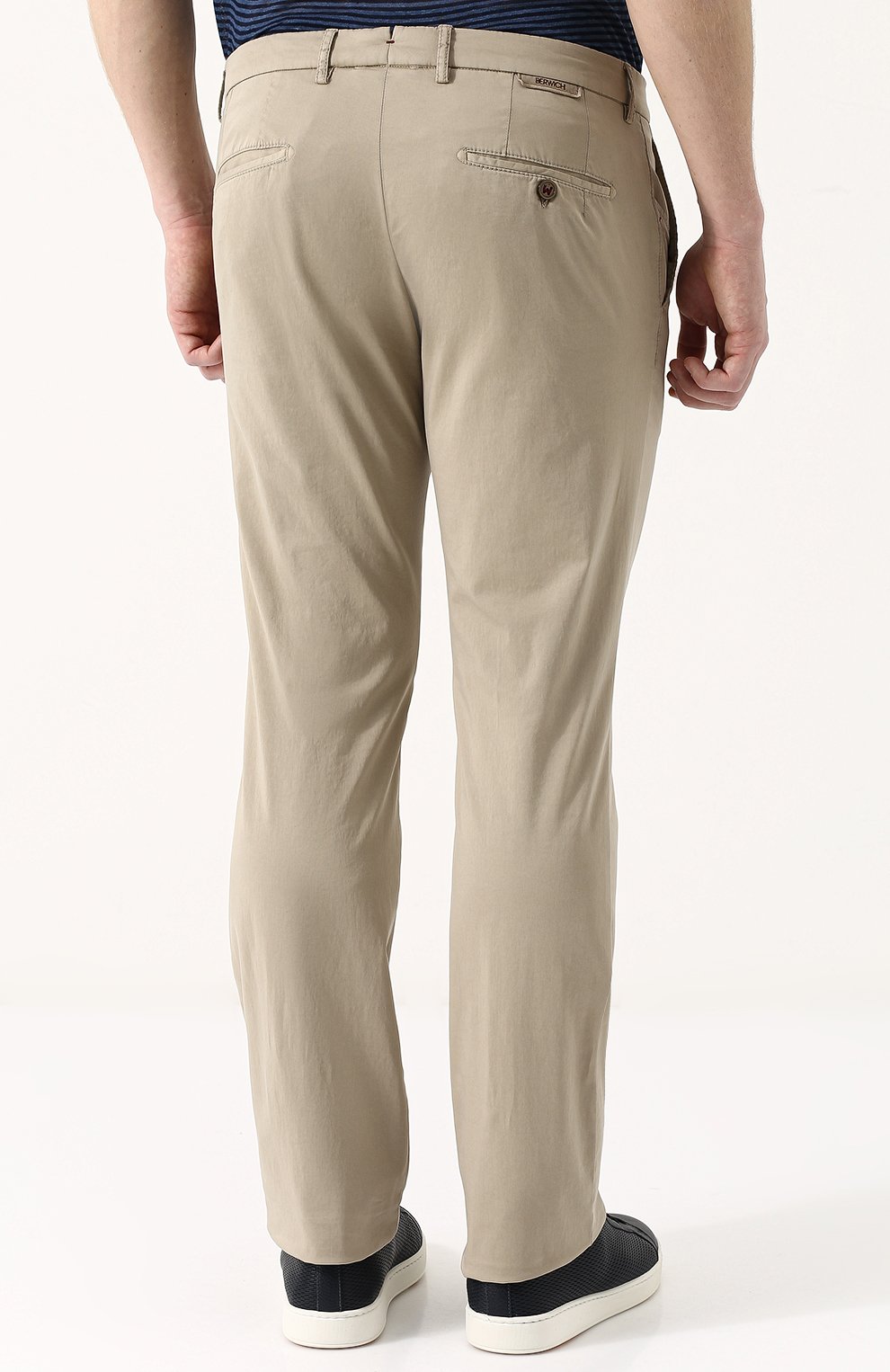 Хлопковые брюки  BERWICH, арт. SC/1/MX011X, фото 4