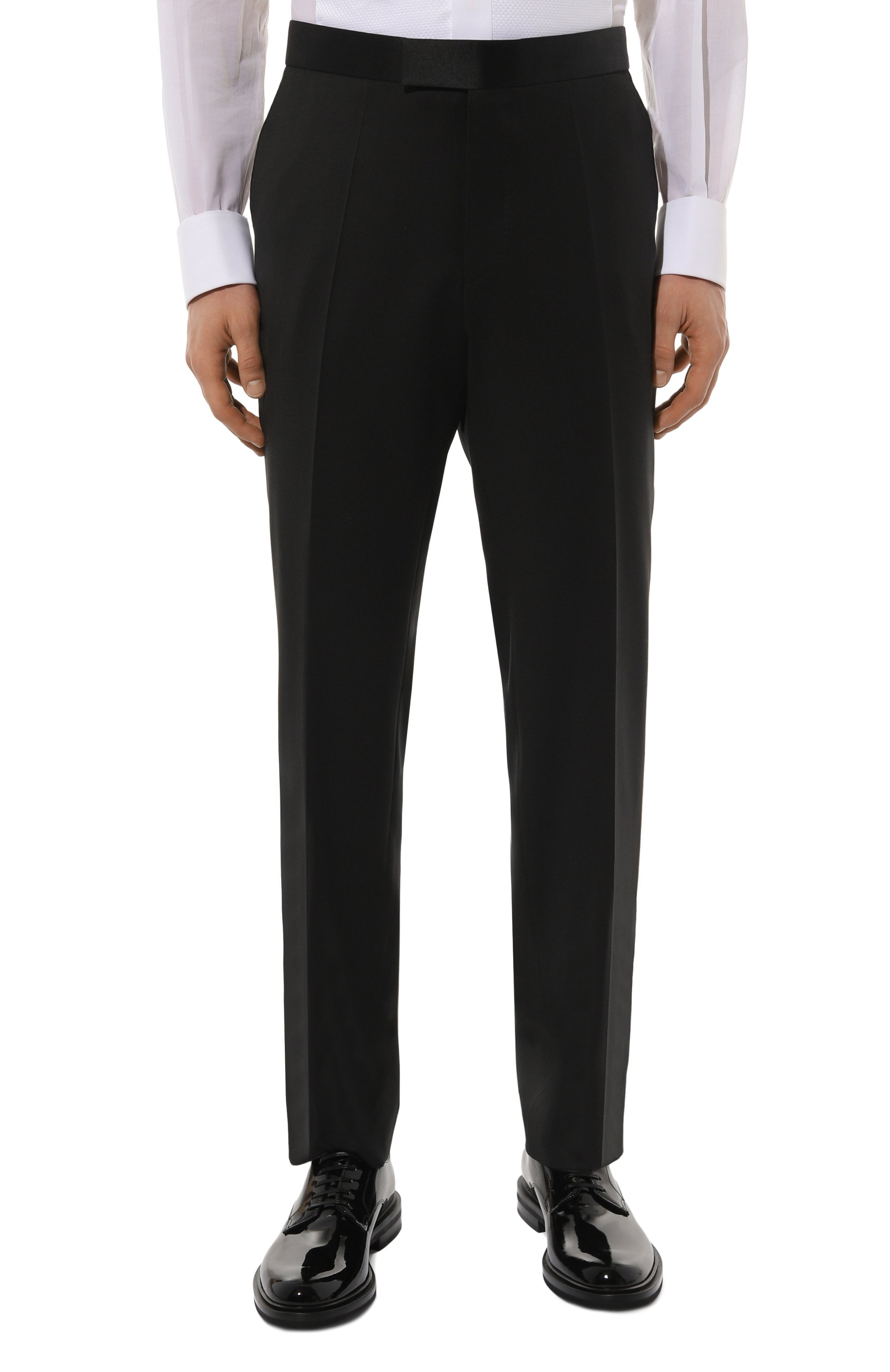 Шерстяные брюки BOSS, арт. 50469192, фото 3