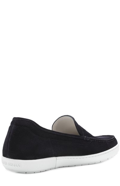 Замшевые мокасины GIORGIO ARMANI, арт. X2A311/XAT13, фото 3