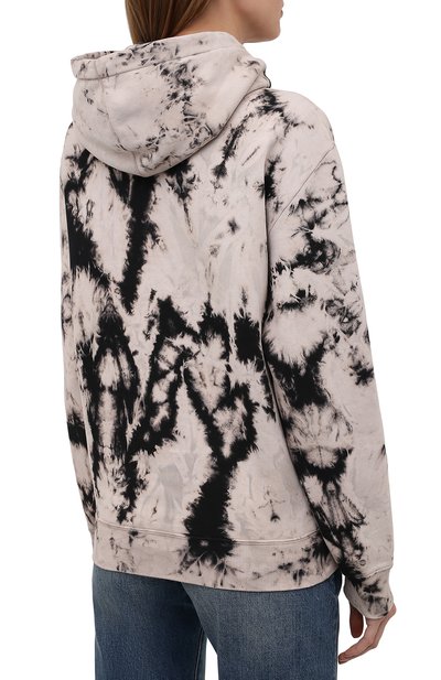 Хлопковое худи SAINT LAURENT, арт. 653942/Y36DE, фото 4