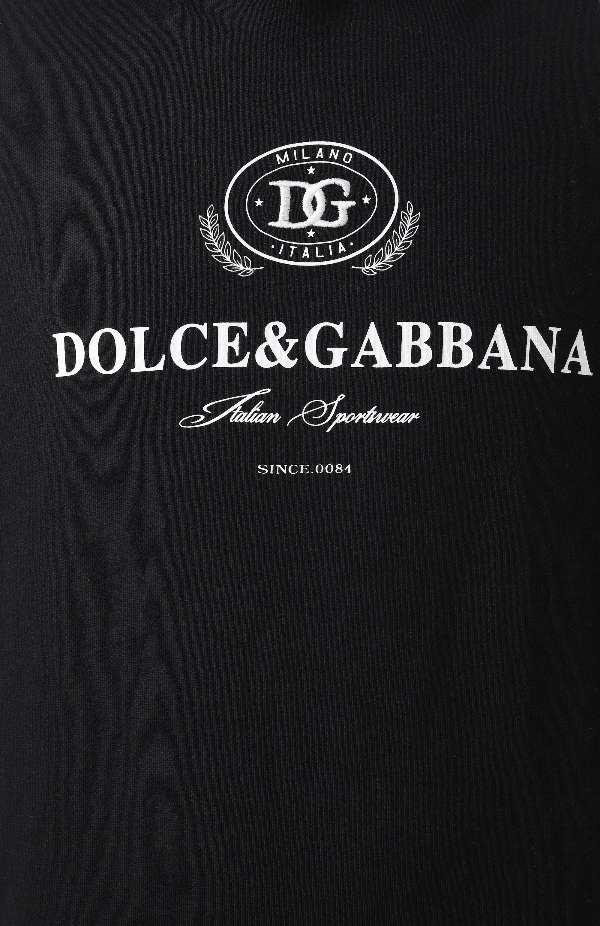 Хлопковое худи DOLCE & GABBANA, арт. G9BDXZ/G7N0N, фото 6