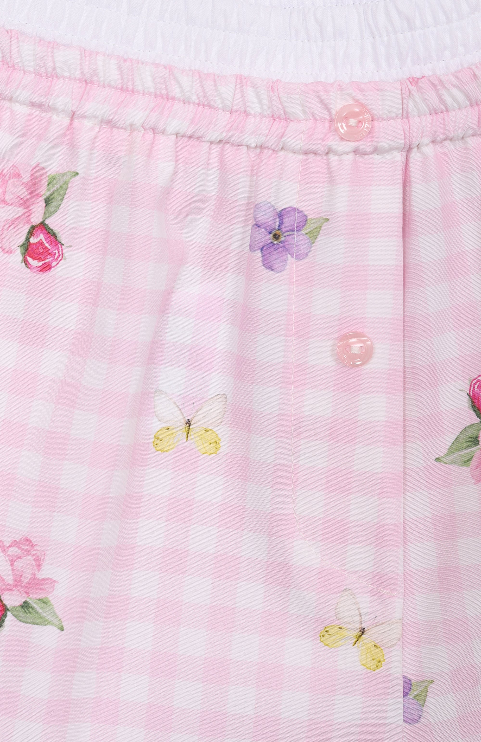 Хлопковые шорты MONNALISA, арт. 11G409, фото 3