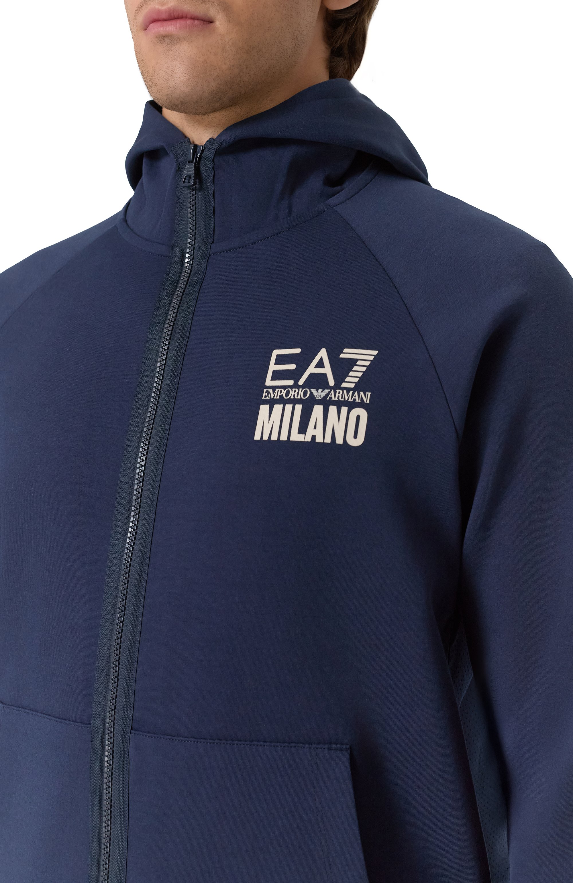 Хлопковая толстовка EA7, арт. 7M000157/AF14776, фото 5